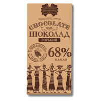 Шоколад Коммунарка горький 68% какао, крафт, 85г
