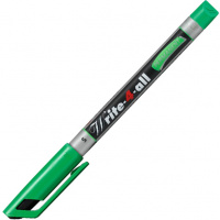Маркер перманентный Stabilo Write-4-All зеленый, 0.4мм, круглый наконечник