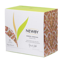 Чай Newby Green Sencha (Грин сенча), зеленый, 50 пакетиков