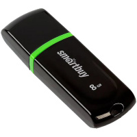 USB флешка Smart Buy Paean 8Gb, 15/5 мб/с, черный